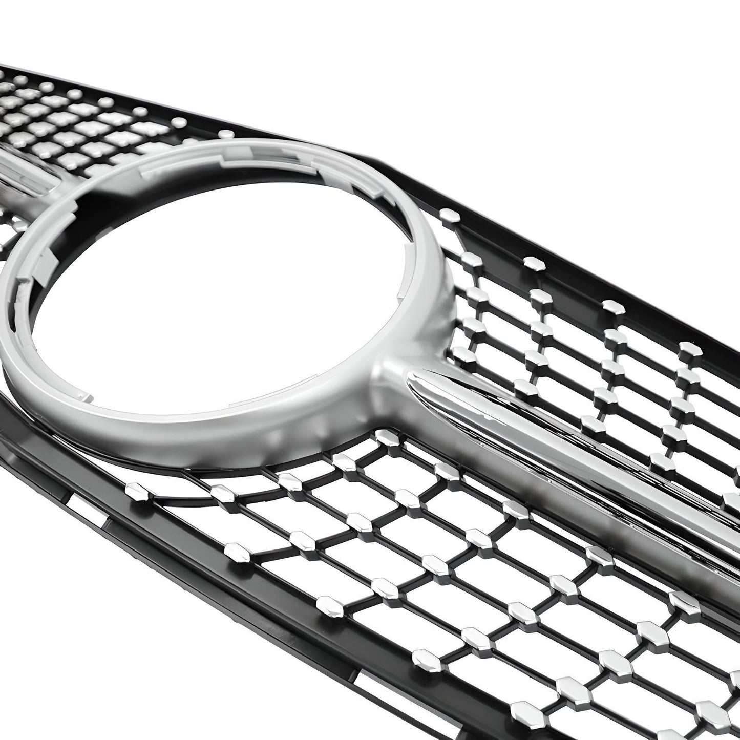 Mercedes Front Grille | C Class (2007 - 2014) Diamond - The Benz Shop 