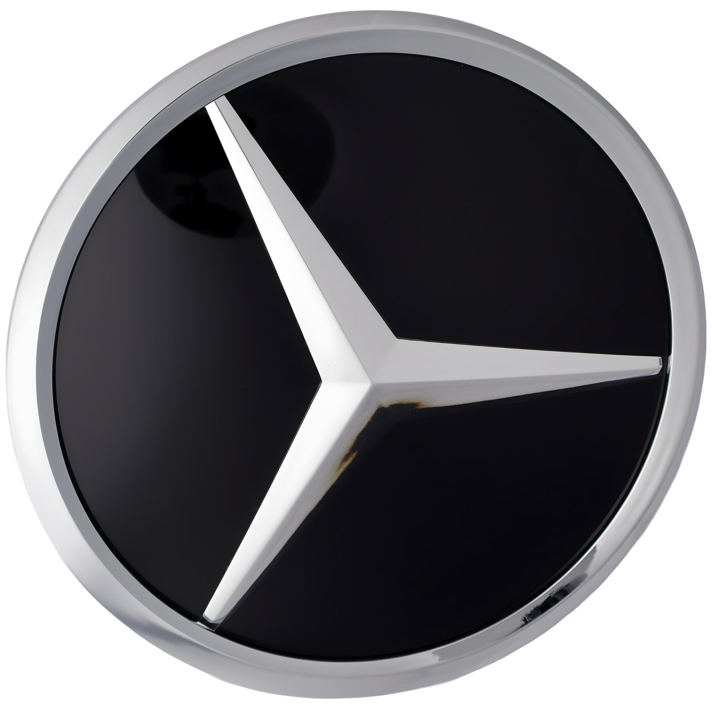 Mercedes Grille Emblem | Chrome - Mirror Style - Aftermarket Replacement