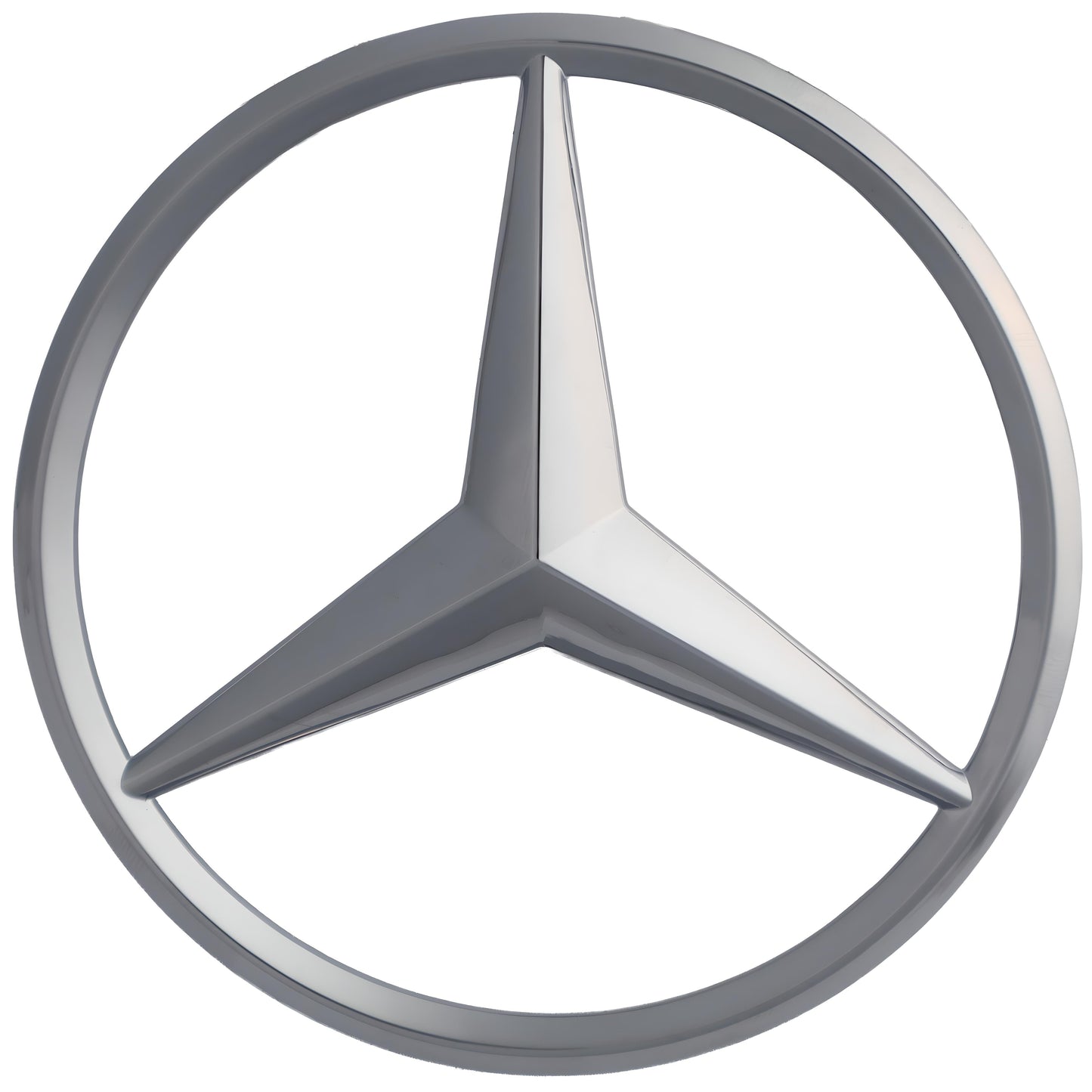 Mercedes Trunk Emblem | Chrome - Aftermarket Replacement