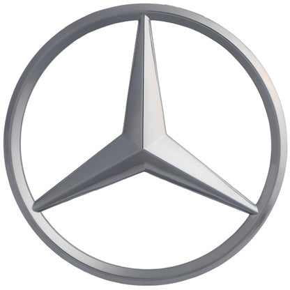 Mercedes Trunk Emblem | Chrome - Aftermarket Replacement
