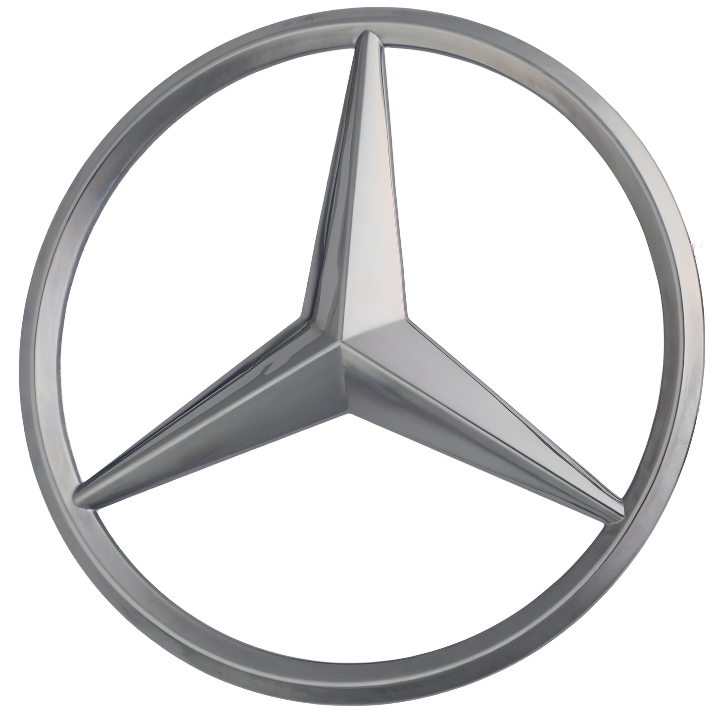 Mercedes Trunk Emblem | Chrome - Aftermarket Replacement