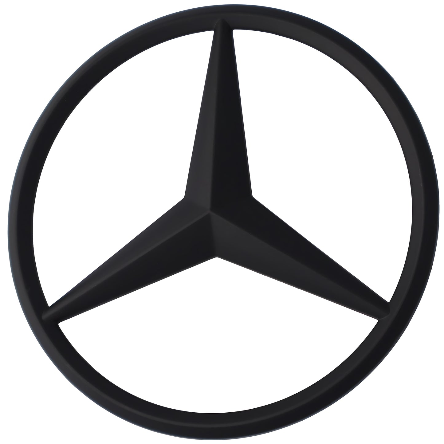 Mercedes Trunk Emblem | Matte Black - Aftermarket Replacement