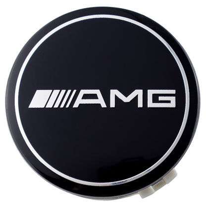 Mercedes Hub Caps | AMG Gloss Black - Aftermarket Replacement