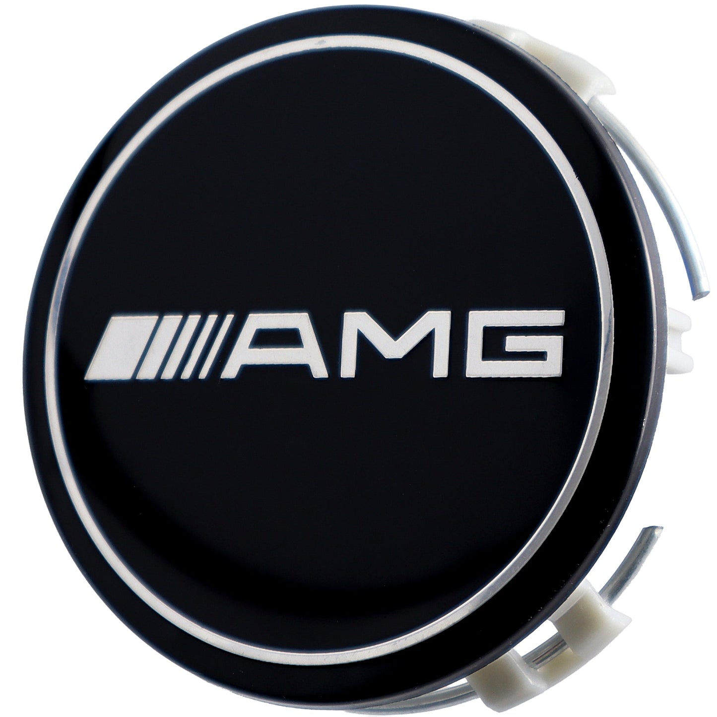 Mercedes Hub Caps | AMG Gloss Black - Aftermarket Replacement