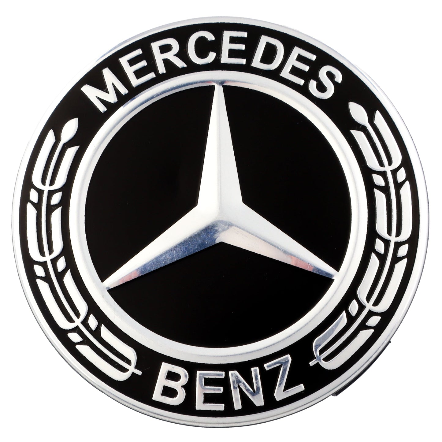 Mercedes Hub Caps | Classic Black - Aftermarket Replacement