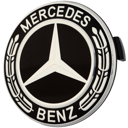 Mercedes Hub Caps | Classic Black - Aftermarket Replacement