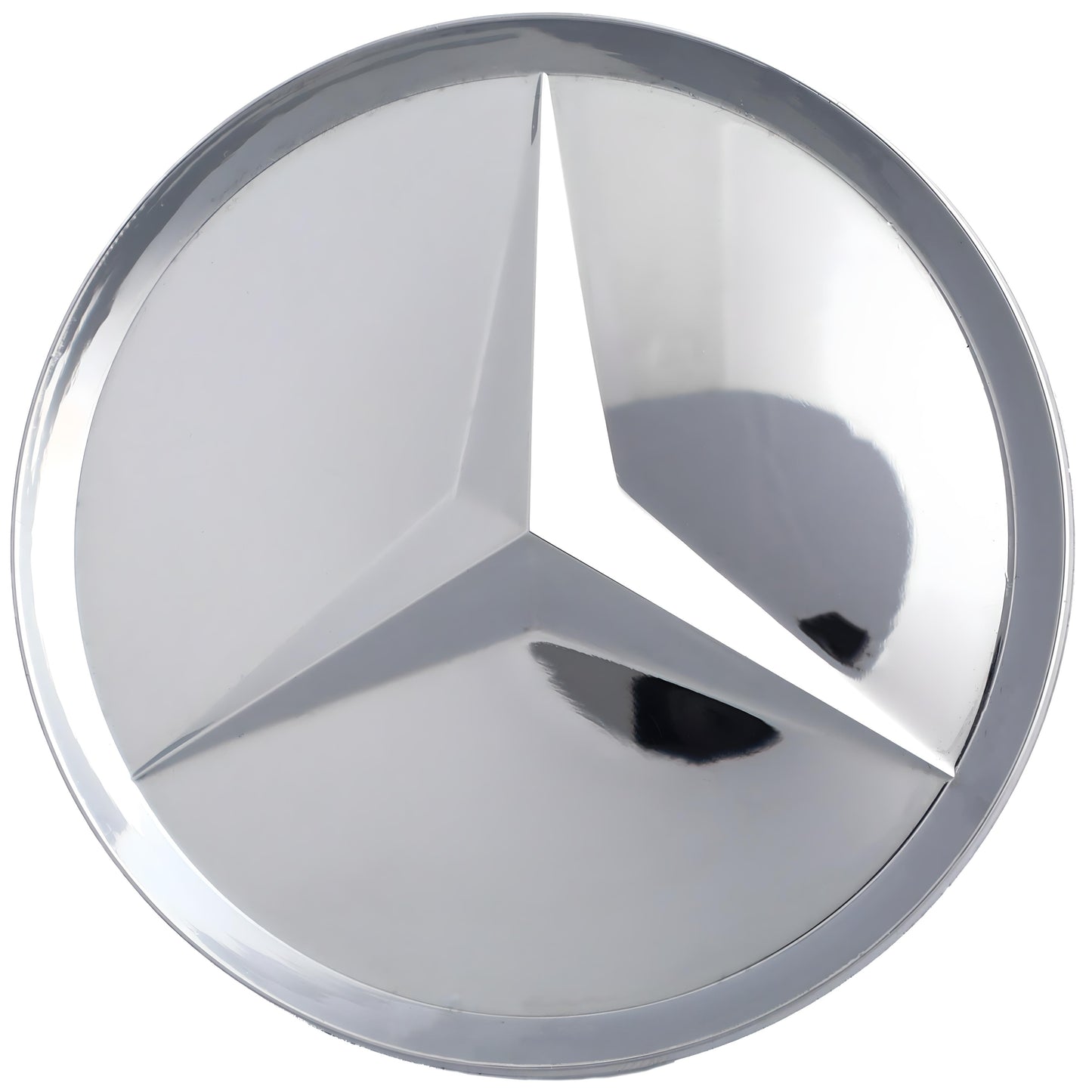 Mercedes Hub Caps | Gloss Silver - Aftermarket Replacement