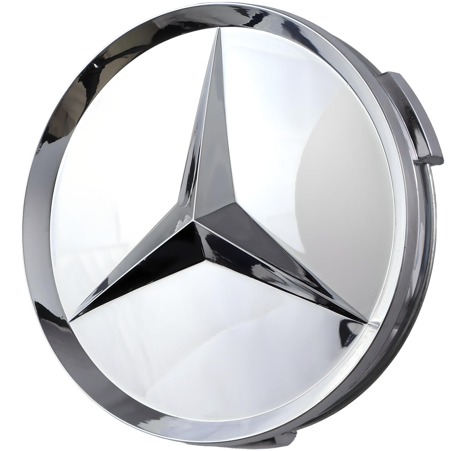 Mercedes Hub Caps | Gloss Silver - Aftermarket Replacement