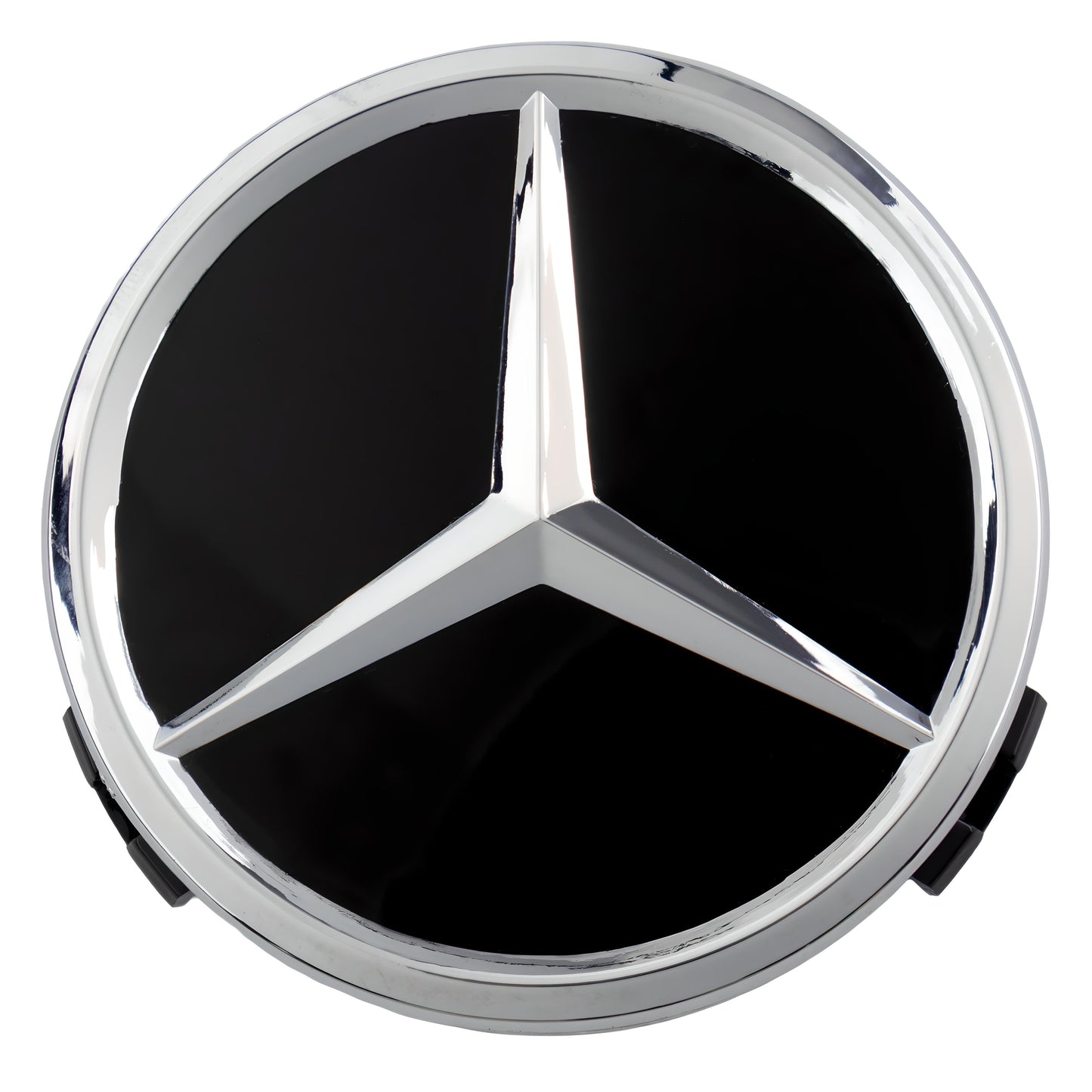 Mercedes Hub Caps | Chrome Black - Aftermarket Replacement