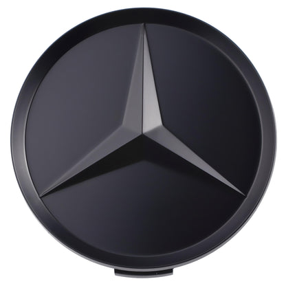 Mercedes Hub Caps | Matte Black - Aftermarket Replacement