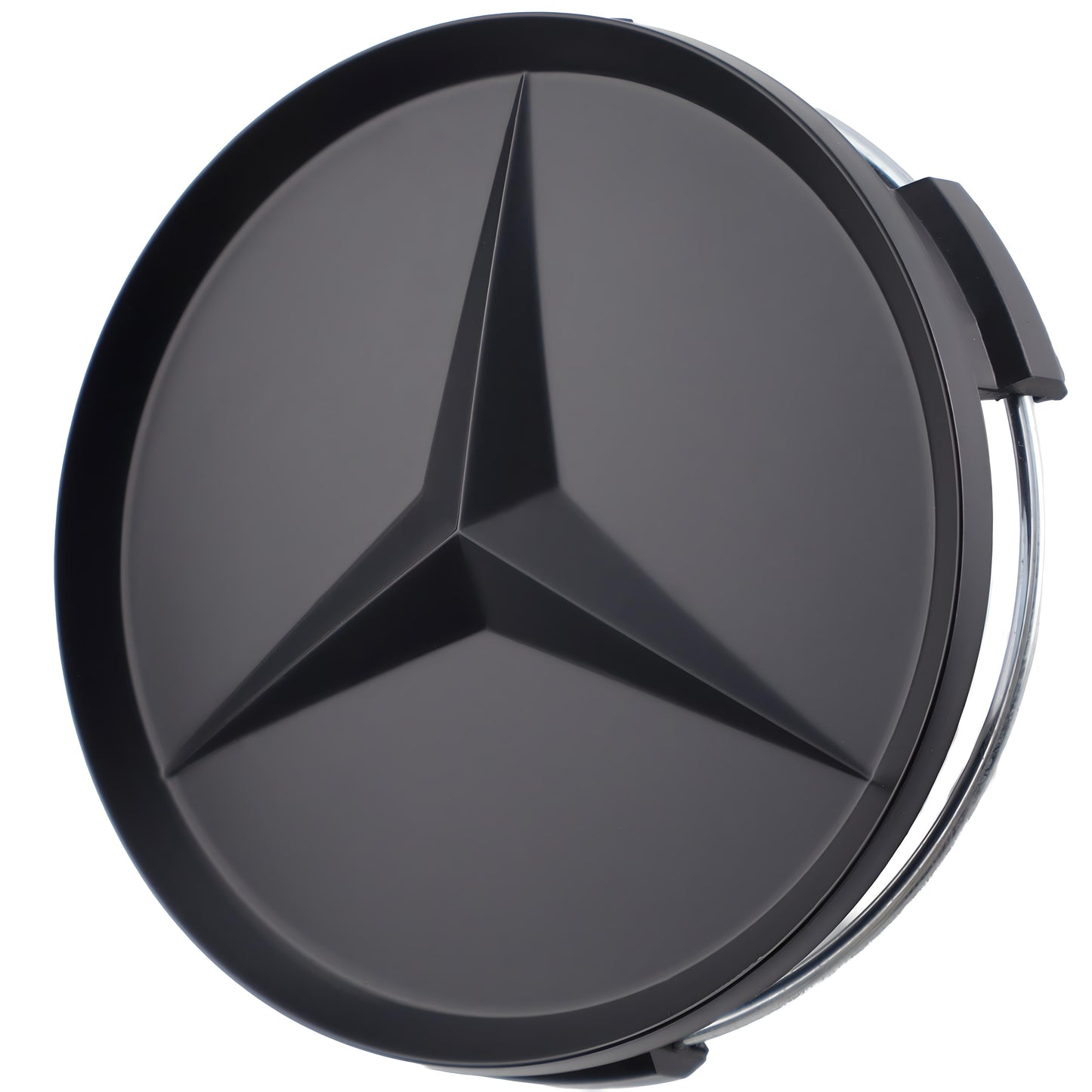 Mercedes Hub Caps | Matte Black - Aftermarket Replacement