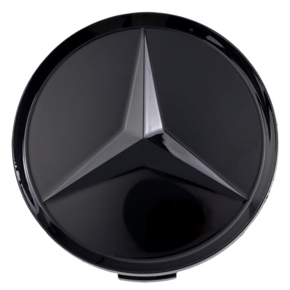 Mercedes Hub Caps | Obsidian Black - Aftermarket Replacement