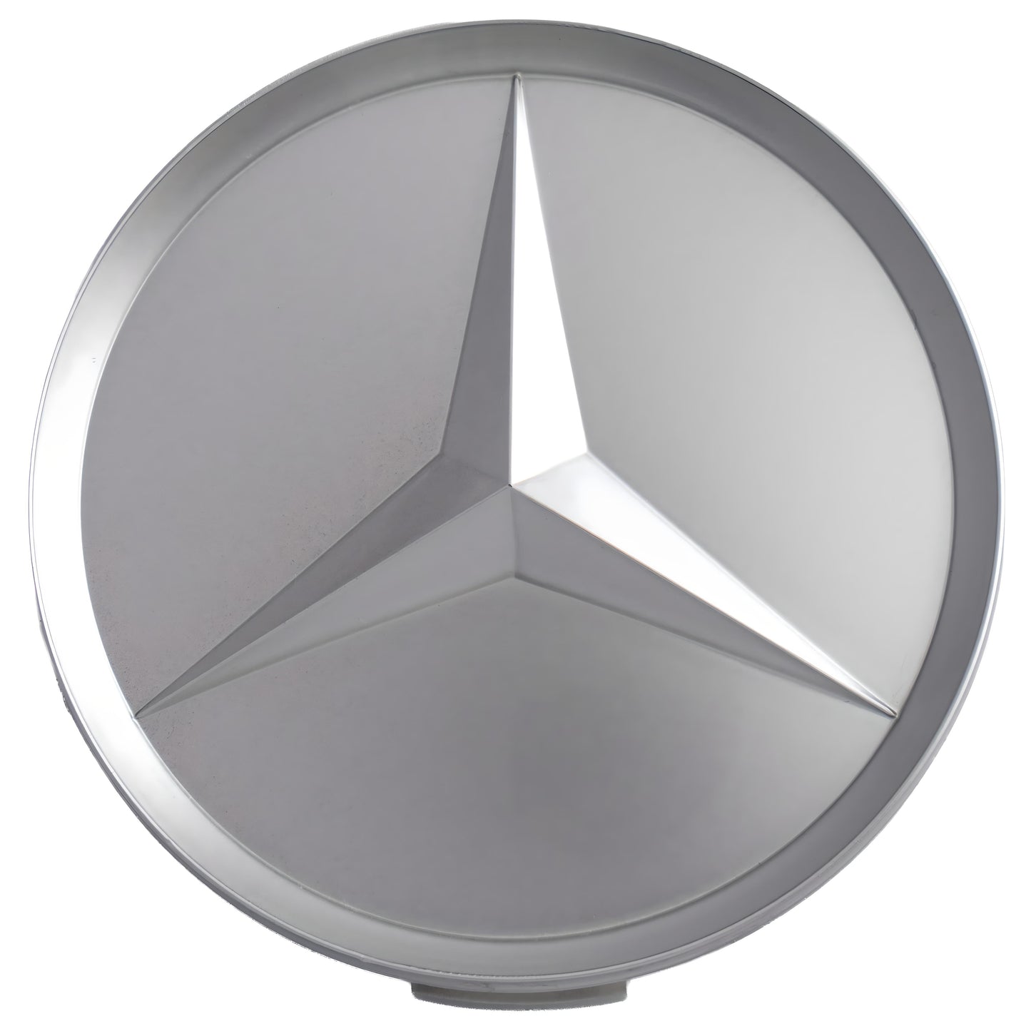 Mercedes Hub Caps | Matte Silver - Aftermarket Replacement