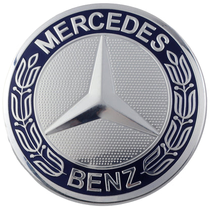 Mercedes Hub Caps | Dark Blue - Aftermarket Replacement