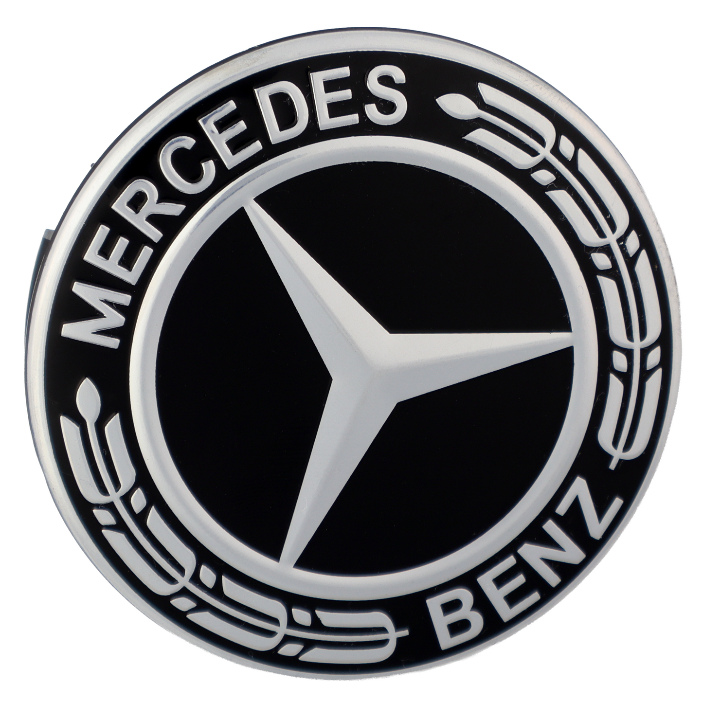 Mercedes Hub Caps | Classic Black - Aftermarket Replacement