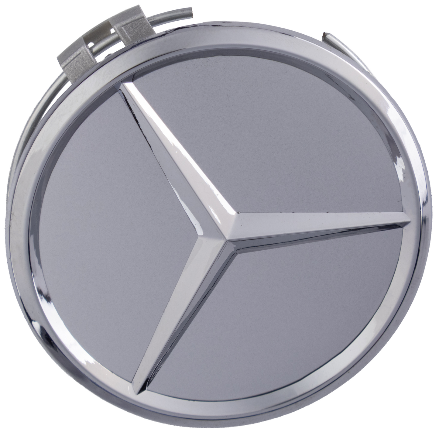 Mercedes Hub Caps | Silver Chrome - Aftermarket Replacement