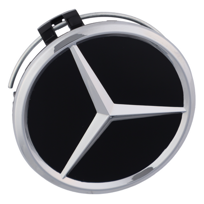 Mercedes Hub Caps | Chrome Black - Aftermarket Replacement