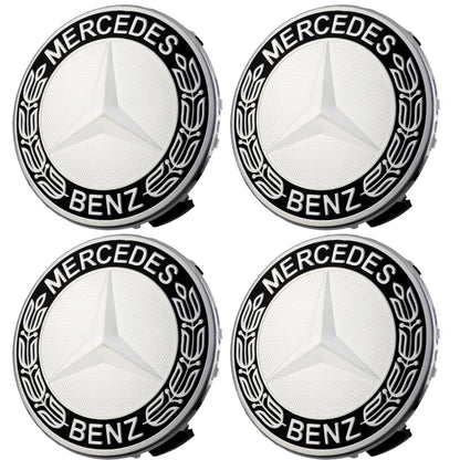 Mercedes Hub Caps | Shadow Platinum - Aftermarket Replacement