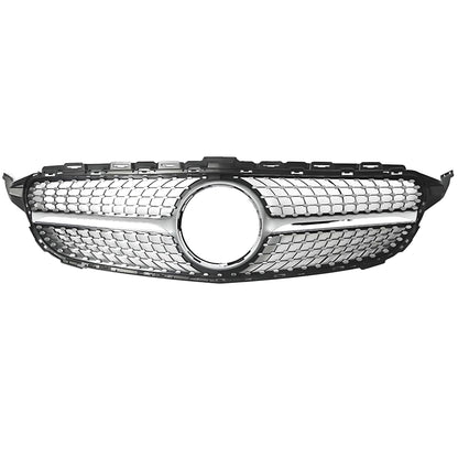 Mercedes Front Grille | C Class (2015 - 2018) Diamond - The Benz Shop 